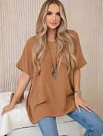 Oversized halenka s přívěskem Velbloud