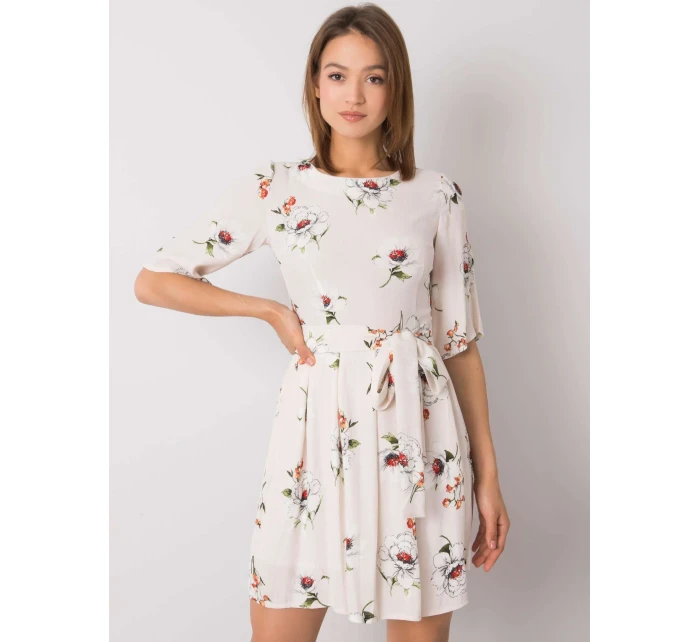 Šaty LK SK 507547.16P světle béžová Šaty LK SK 507547.16P světle béžová