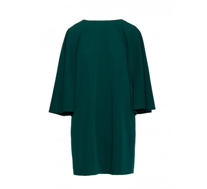 S426 Mini šaty s netopýřími rukávy - zelené S426 Mini šaty s netopýřími rukávy - zelené