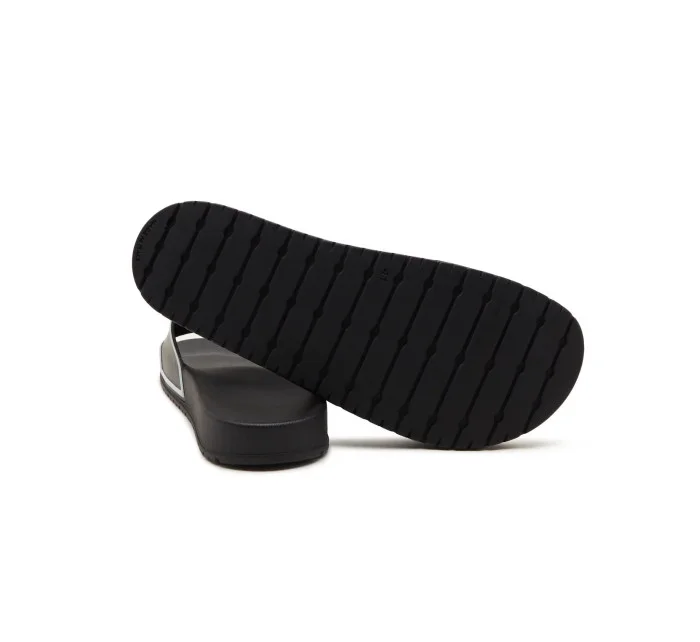 Pánské nazouváky XJPM14 XN870 A120 černobílé - Emporio Armani Pánské nazouváky XJPM14 XN870 A120 černobílé - Emporio Armani