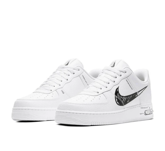 Pánské sportovní boty Air Force 1 LVB Utility M CW7581-101 Bílá vzor - Nike
