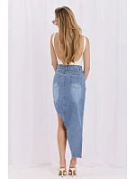 ~Spódnica jeansowa model 228026 Factory Price ~Spódnica jeansowa model 228026 Factory Price