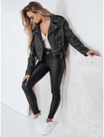 Trubkové kalhoty z ekokůže černé FashionStreet UY2764 Trubkové kalhoty z ekokůže černé FashionStreet UY2764