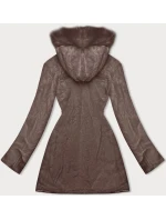 kurtka damska  coffee model 21246986 - Z-DESIGN