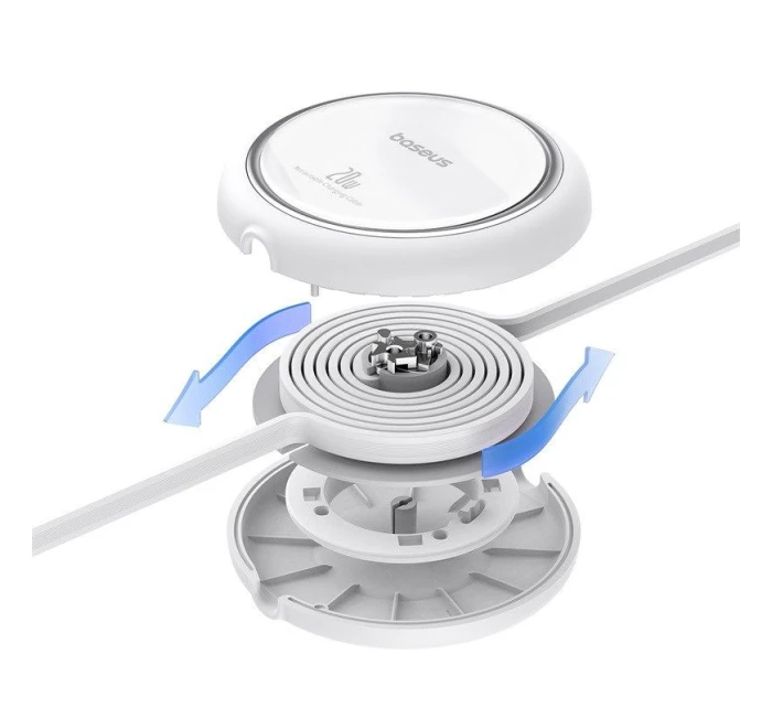 Baseus Free2Pull 20W 1m kabel (bílý)