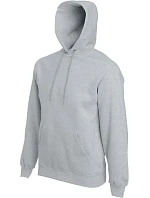 Fruit of the Loom Classic Hooded Sweat Mikina s kapucí 16.2208 heather grey Fruit of the Loom Classic Hooded Sweat Mikina s kapucí 16.2208 heather grey