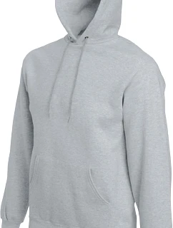 Fruit of the Loom Classic Hooded Sweat Mikina s kapucí 16.2208 heather grey