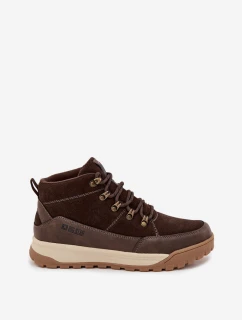 Semišové Pánské Trekingové Boty Big Star SS174263 Hnědé