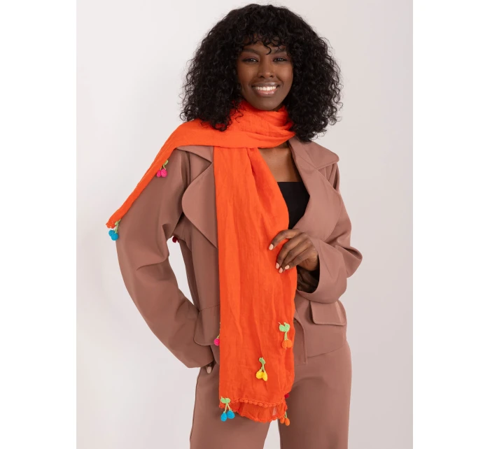 Chustka AT CH model 19662198 pomarańczowy - FPrice Chustka AT CH model 19662198 pomarańczowy - FPrice