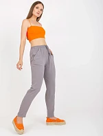 Kalhoty D73761M61869L šedé