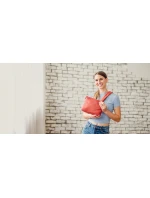 Kabelka VUCH Gabi Fluffy Red