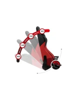 Herní židle Force model 21325954 Red Mesh - Huzaro