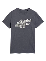 Tričko 4F M 4FWAW25TTSHM3132 24M pánské Tričko 4F M 4FWAW25TTSHM3132 24M pánské