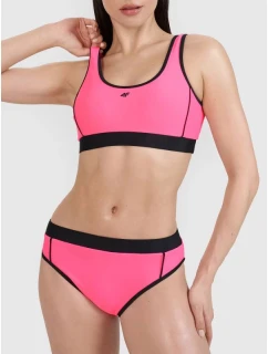 Dámské bikiny se středně vysokým pasem 4F 4FWSS25UBKBF078-55N