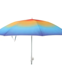 PLÁŽOVÝ SLUNEČNÍK ZAHRADNÍ 180CM DUHA