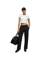 Dámské kalhoty ESS Elevated Straight Leg black model 22096973 01 dámské - Puma