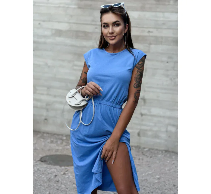 Sukienka TW SK model 18799179 niebieski - FPrice Sukienka TW SK model 18799179 niebieski - FPrice