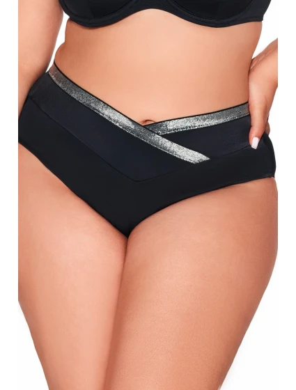 Dámské plavkové kalhotky SF model 20861318 BLACK - AVA SWIMWEAR Dámské plavkové kalhotky SF model 20861318 BLACK - AVA SWIMWEAR