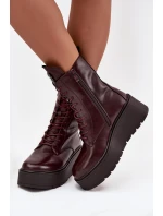 Boty na klínovém podpatku  model 219569 Step in style