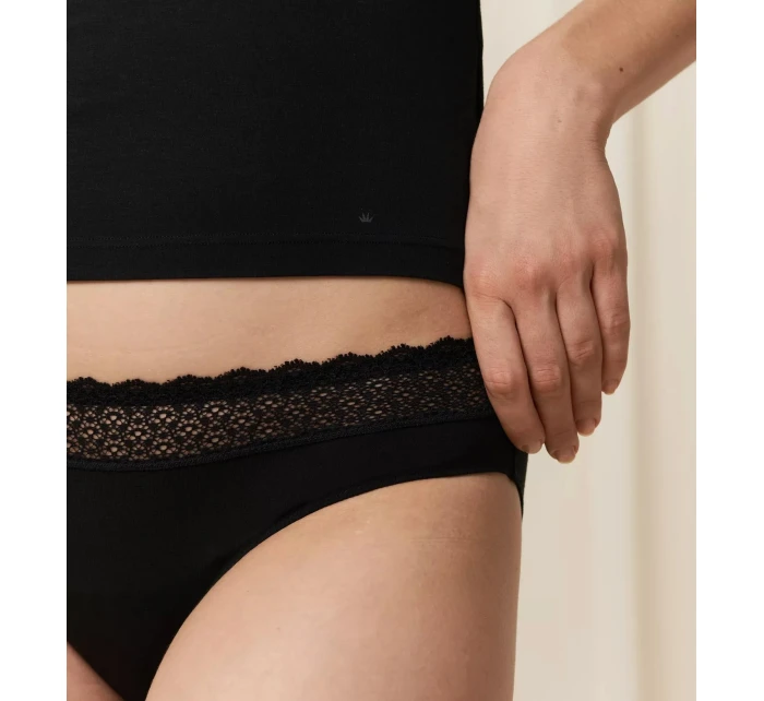 Dámské kalhotky Feel of Modal Tai 2P - BLACK - černé 0004 - TRIUMPH