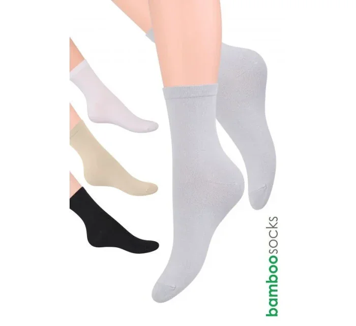 Dámské ponožky Steven Bamboo art.108