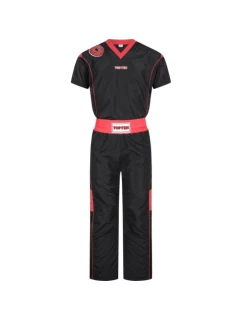 TOP TEN "Star Edition" pointfighting suit černo-červený (WAKO APPROVED new)