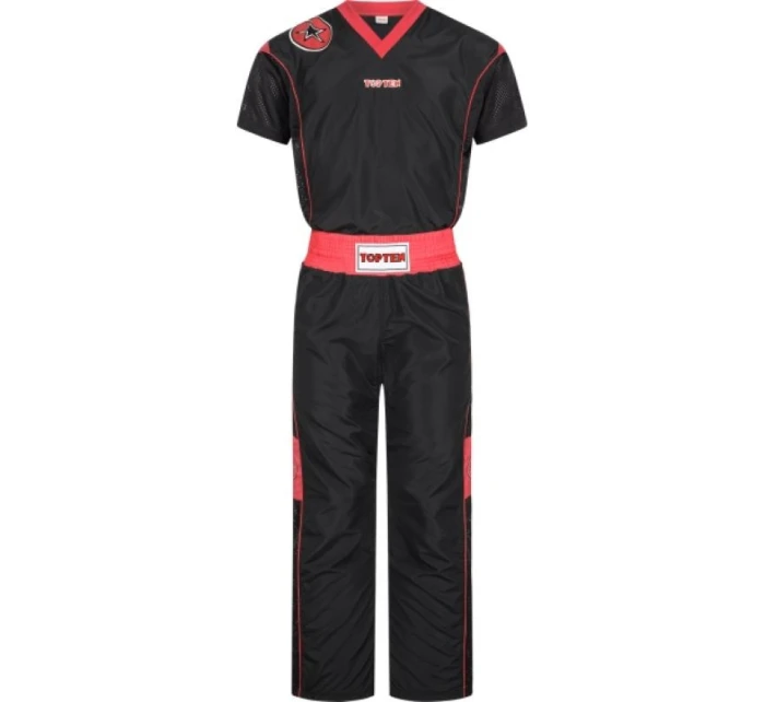 TOP TEN "Star Edition" pointfighting suit černo-červený (WAKO APPROVED new) TOP TEN "Star Edition" pointfighting suit černo-červený (WAKO APPROVED new)