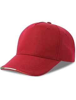 Recy Five 5 panelová kšiltovka red model 22450433 - Atlantis Headwear