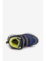 Zateplené Sněhule Dětské Big Star model 21675322 Tmavě Modré - Big Star Shoes