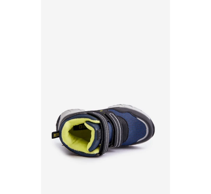 Zateplené Sněhule Dětské Big Star model 21675322 Tmavě Modré - Big Star Shoes