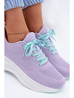 Dámské sportovní boty na platformě Levandulové Gelirae Dámské sportovní boty na platformě Levandulové Gelirae