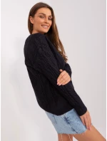 Sweter AT SW model 18884798 czarny - FPrice