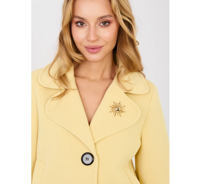 IT KR bunda FL8159 1.29 světle žlutá