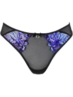 Dámské sexy tanga  V-10228 Černo-modré - Axami