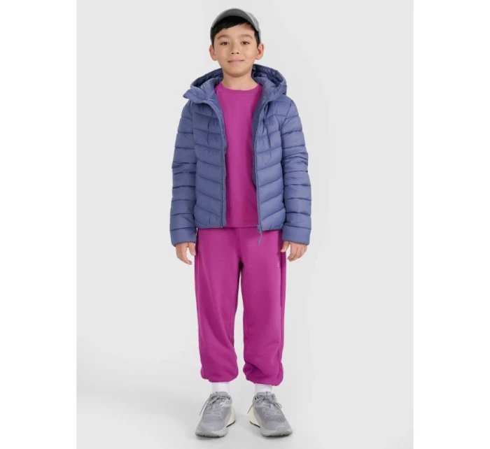 Chlapecká péřová bunda se syntetickou výplní model 21866801 dětské - 4F Chlapecká péřová bunda se syntetickou výplní model 21866801 dětské - 4F