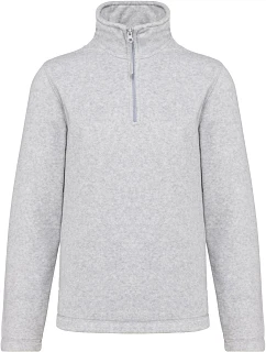 K 912 Mikrofleecová mikina s 1/4 zipem  ash heather model 22439152 - Kariban