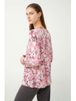 Květinové dámské pyžamo model 20515502 - Vamp