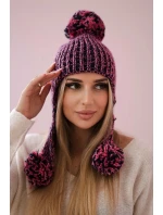 Dámská klapka na uši Emma K343 růžová Dámská klapka na uši Emma K343 růžová