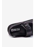 Pánské Kožené Sandály Big Star model 21693048 Černé - Big Star Shoes