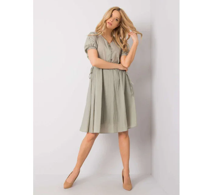 Šaty 217 SK 25663.03 khaki Šaty 217 SK 25663.03 khaki