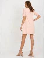 LK SK 506735 šaty.82 broskví LK SK 506735 šaty.82 broskví