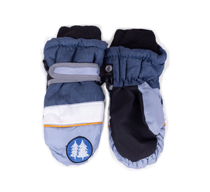 Dětské zimní lyžařské rukavice Yoclub REN-0216C-A110 Blue