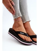 Dámské žabky na klínku Big Star Black Dámské žabky na klínku Big Star Black