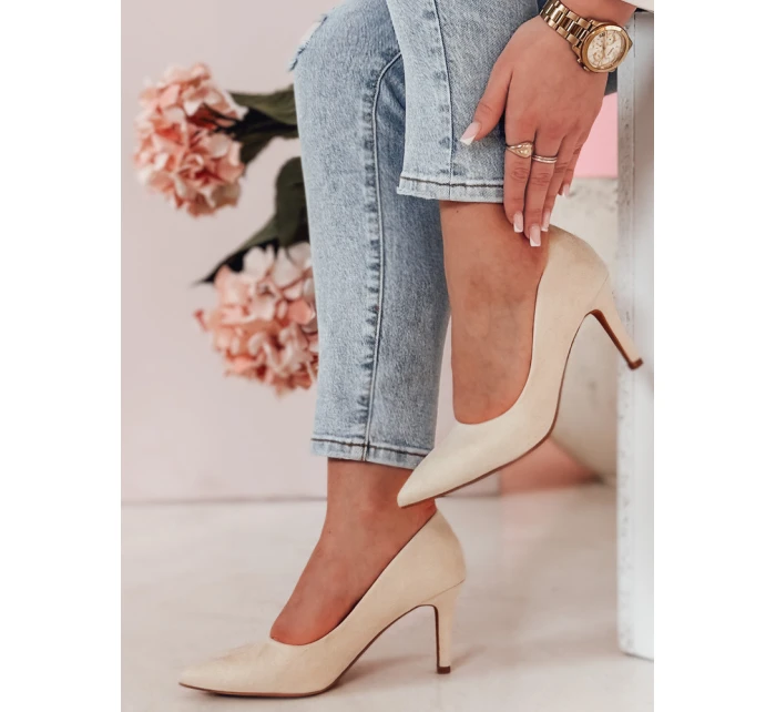 Dámské béžové lodičky  model 21984466 - Dstreet