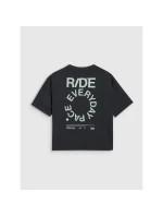 Dámské tričko oversize s potiskem 4F 4FWSS25TTSHF1993-20S Dámské tričko oversize s potiskem 4F 4FWSS25TTSHF1993-20S