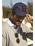 VNeck Pánský svetr s výstřihem do V navy model 22460903 - James Harvest VNeck Pánský svetr s výstřihem do V navy model 22460903 - James Harvest