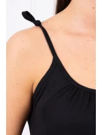 Šaty s model 21752900 páskem černé - K-Fashion