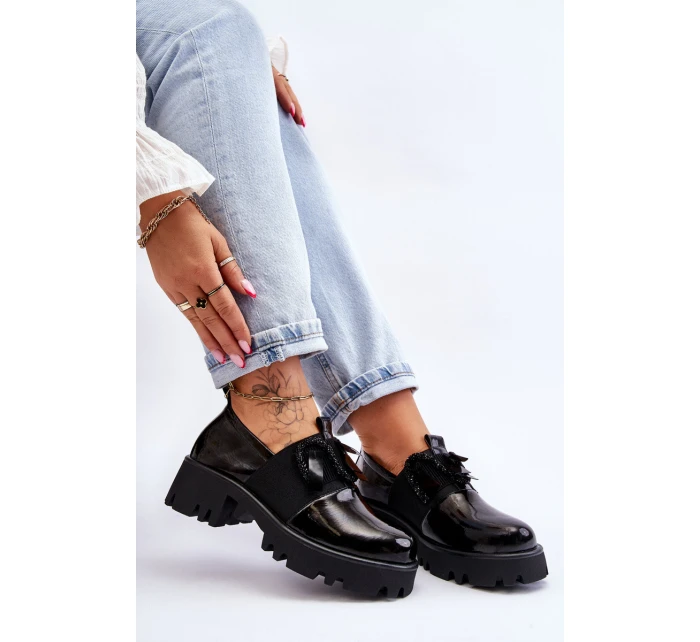 Lakované Boty S Černá model 21611546 - S.Barski