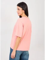 T shirt RV TS model 21888837 brzoskwiniowy - FPrice T shirt RV TS model 21888837 brzoskwiniowy - FPrice