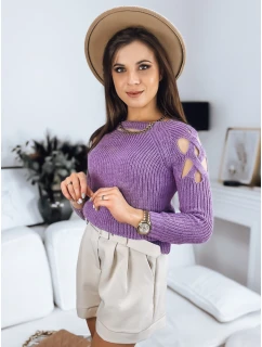 Dámský svetr LAYSI lilac FashionStreet MY1747
